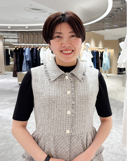 Hさん（アパレル販売 店長）